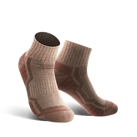 Merino Wool Midweight Hiking Quarter Socks