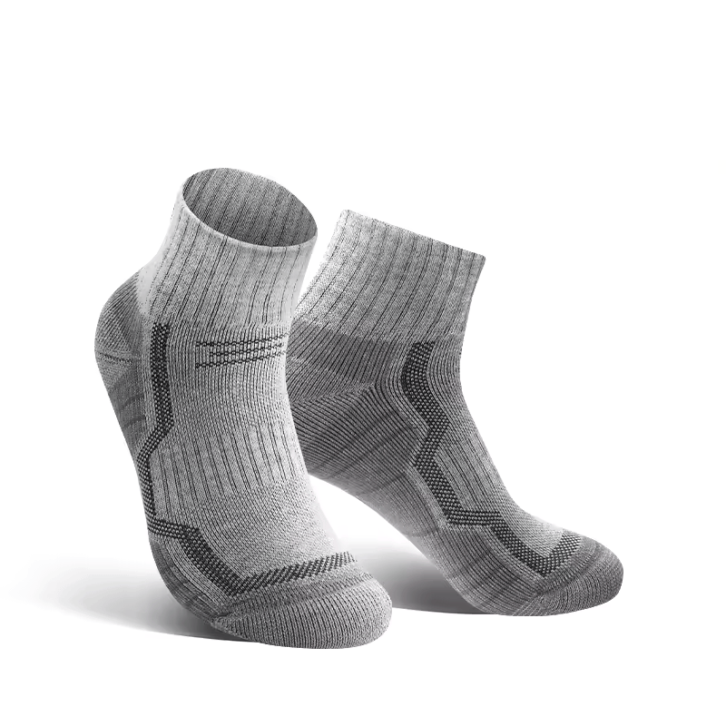 Merino Wool Midweight Hiking Quarter Socks